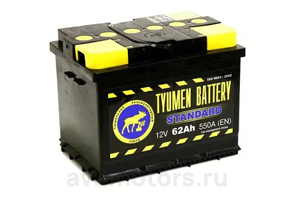 6CT62L1 — Аккумулятор 62 TYUMEN